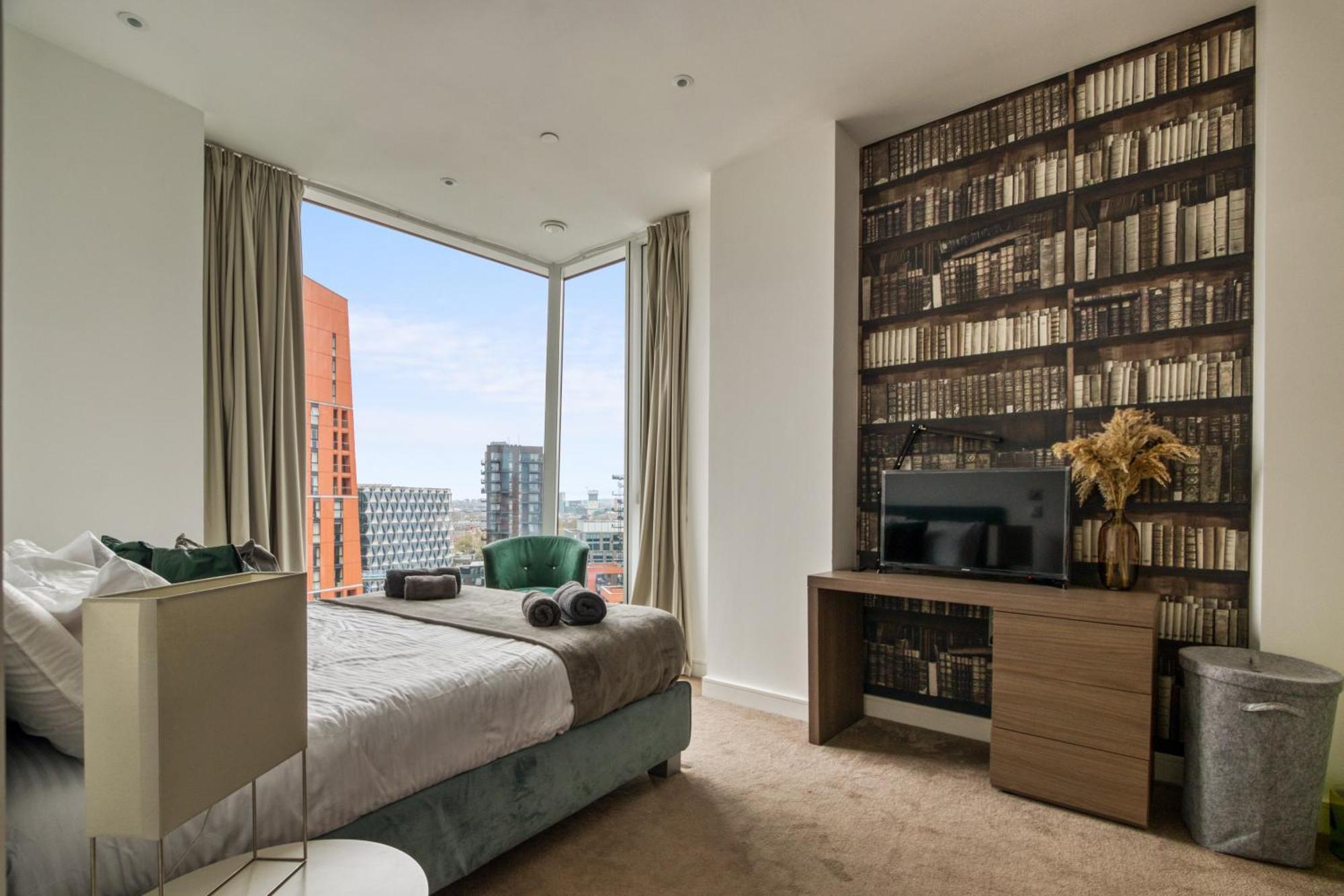 Stunning 360º View Luxurious Penthouse Leilighet London Eksteriør bilde