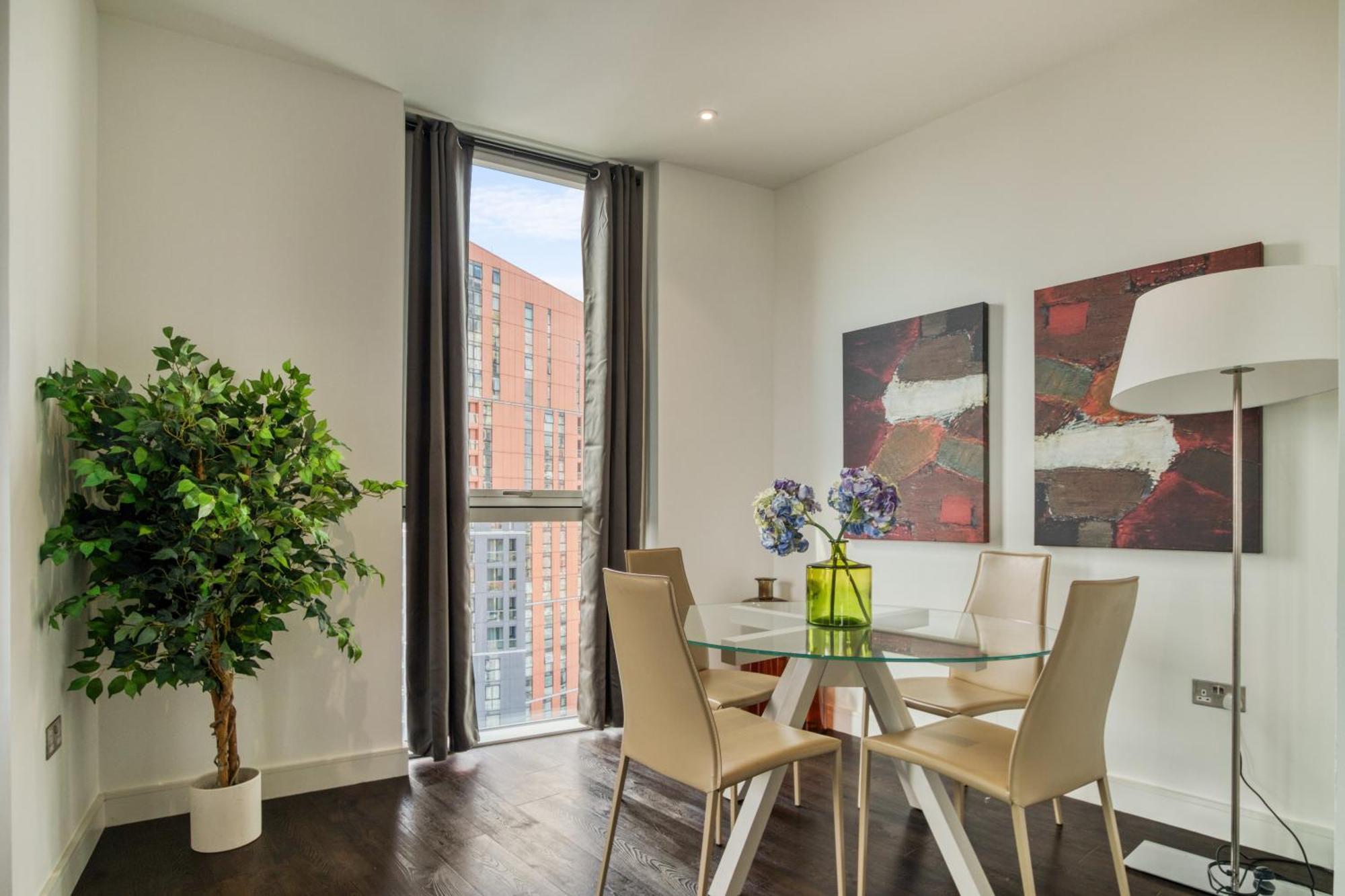 Stunning 360º View Luxurious Penthouse Leilighet London Eksteriør bilde