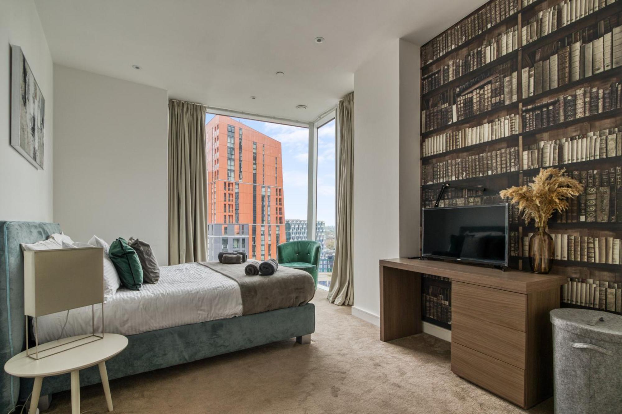 Stunning 360º View Luxurious Penthouse Leilighet London Eksteriør bilde