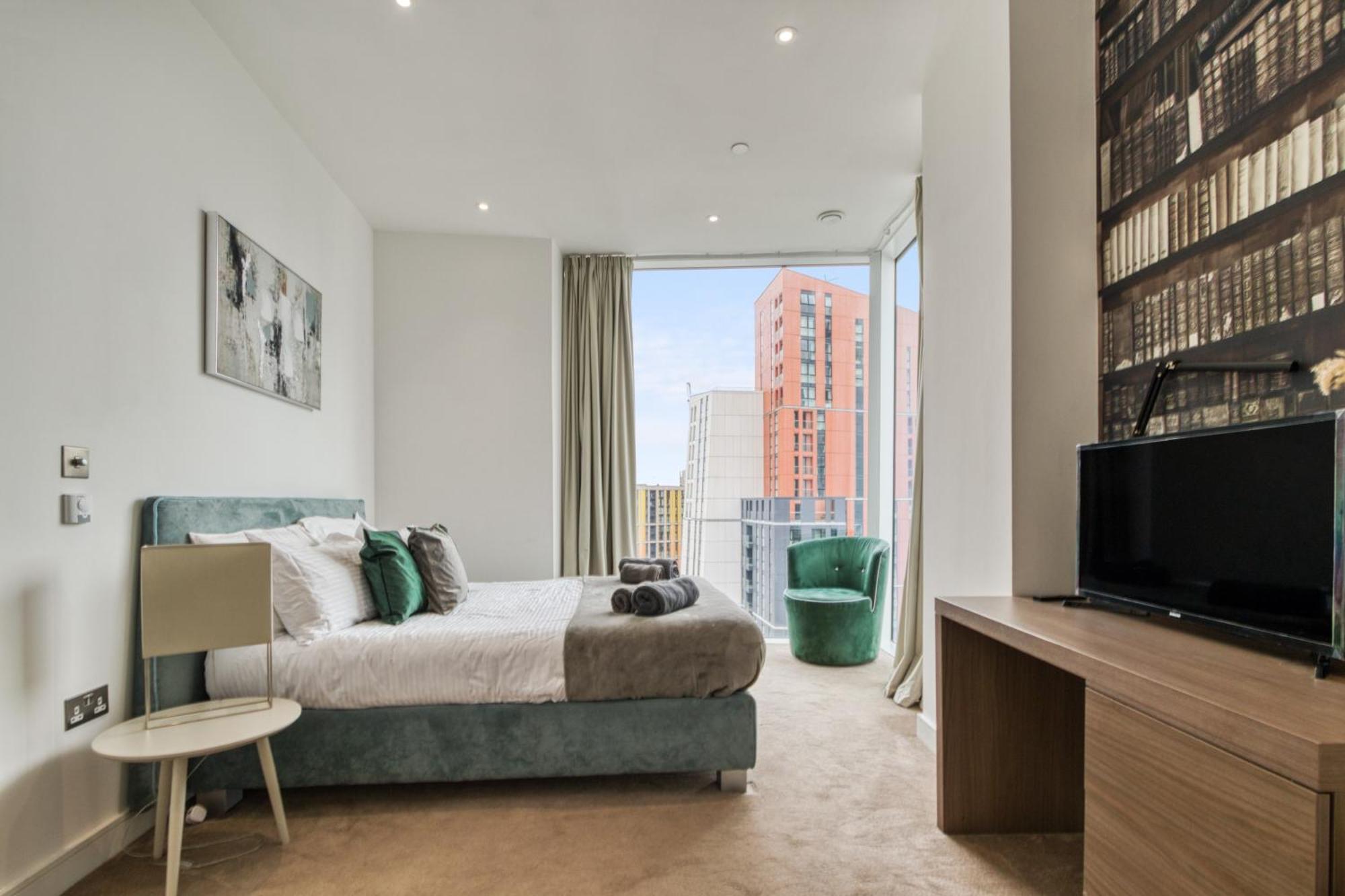 Stunning 360º View Luxurious Penthouse Leilighet London Eksteriør bilde