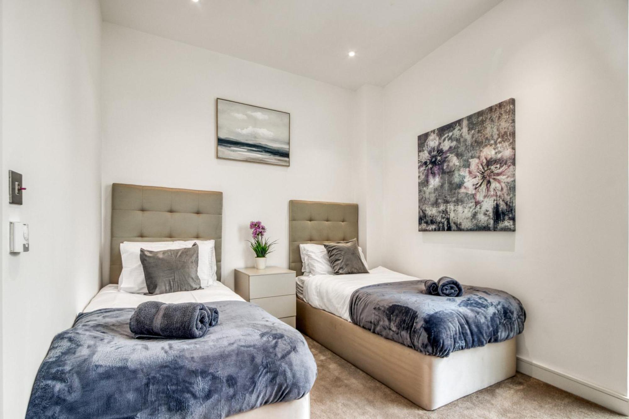 Stunning 360º View Luxurious Penthouse Leilighet London Eksteriør bilde