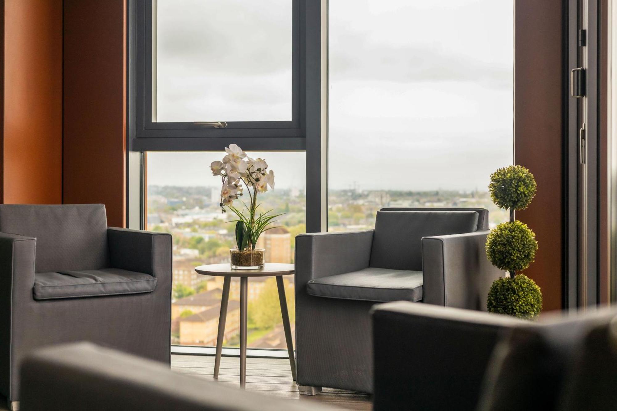 Stunning 360º View Luxurious Penthouse Leilighet London Eksteriør bilde