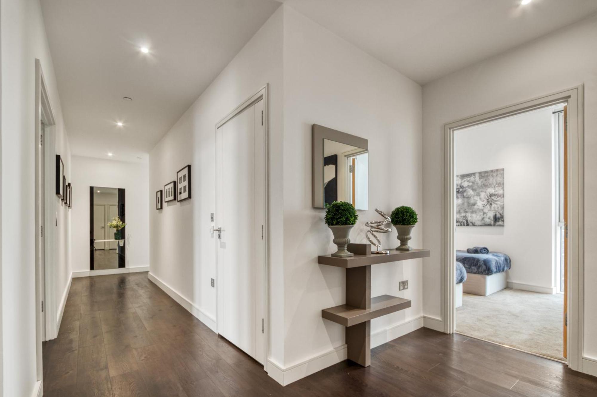 Stunning 360º View Luxurious Penthouse Leilighet London Eksteriør bilde